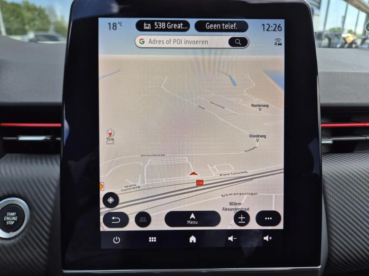 Clio 1.6 E-Tech Hybrid 140 R.S. Line Camera, Navigatie, All Season banden, Sportinterieur, Apple/Android