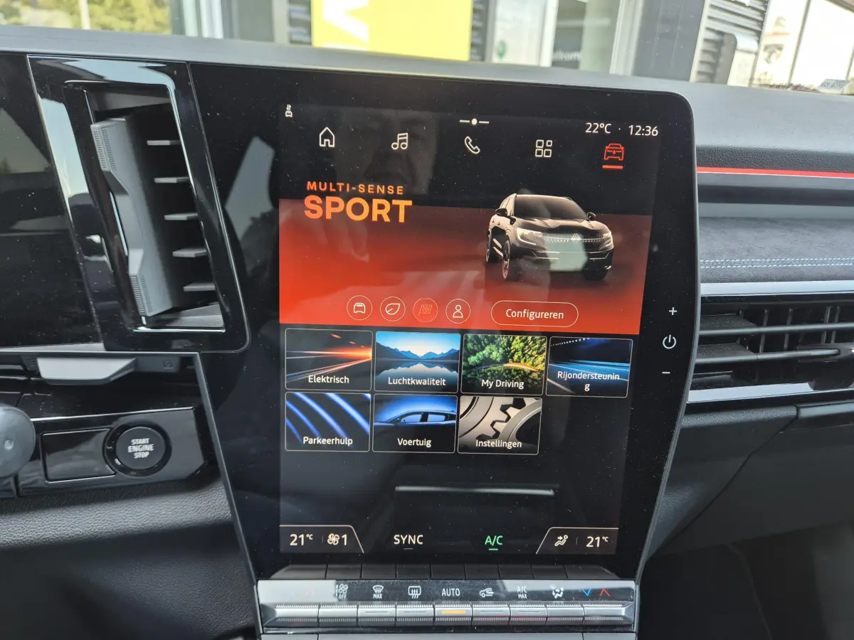 Austral E-Tech full hybrid 200 techno esprit Alpine Trekhaak (afneembaar), Camera, P-sensoren, Google, Android/Appl