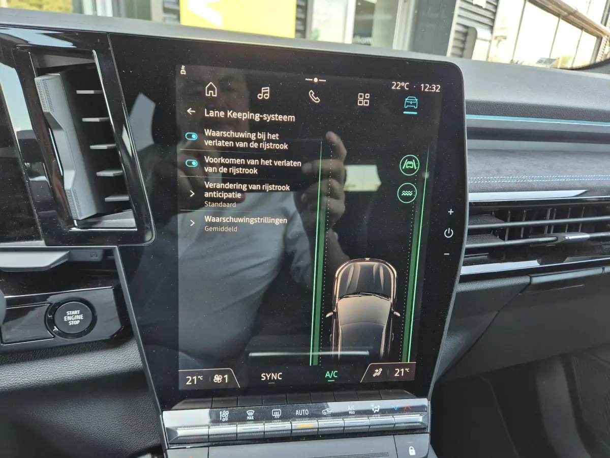 Austral E-Tech full hybrid 200 techno esprit Alpine Trekhaak (afneembaar), Camera, P-sensoren, Google, Android/Appl