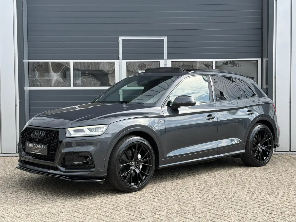 Q5 55 TFSI e quattro Competition 3x S Line | Head-Up | Pano | Lucht vering | Keyless | RS stoelen | Ful