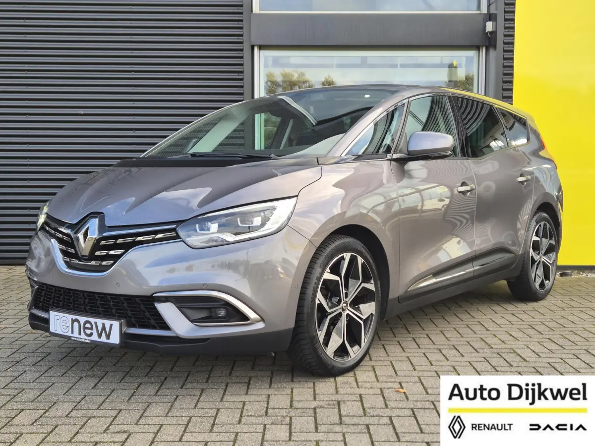 Grand Scénic 1.3 TCe 140 Techno 7pers. Camera, Blind Spot detectie, Navigatie, All Season banden