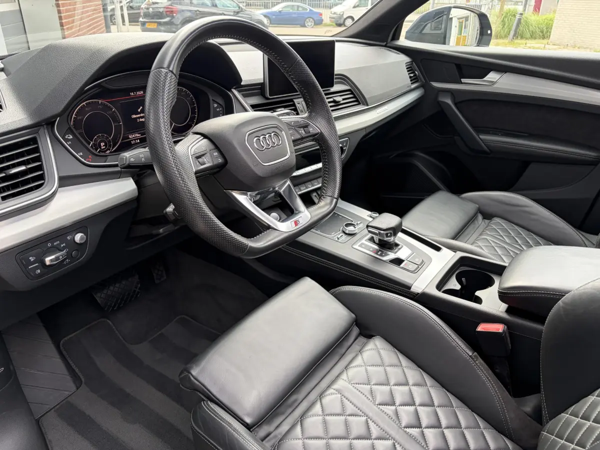Q5 55 TFSI e quattro Competition 3x S Line | Head-Up | Pano | Lucht vering | Keyless | RS stoelen | Ful
