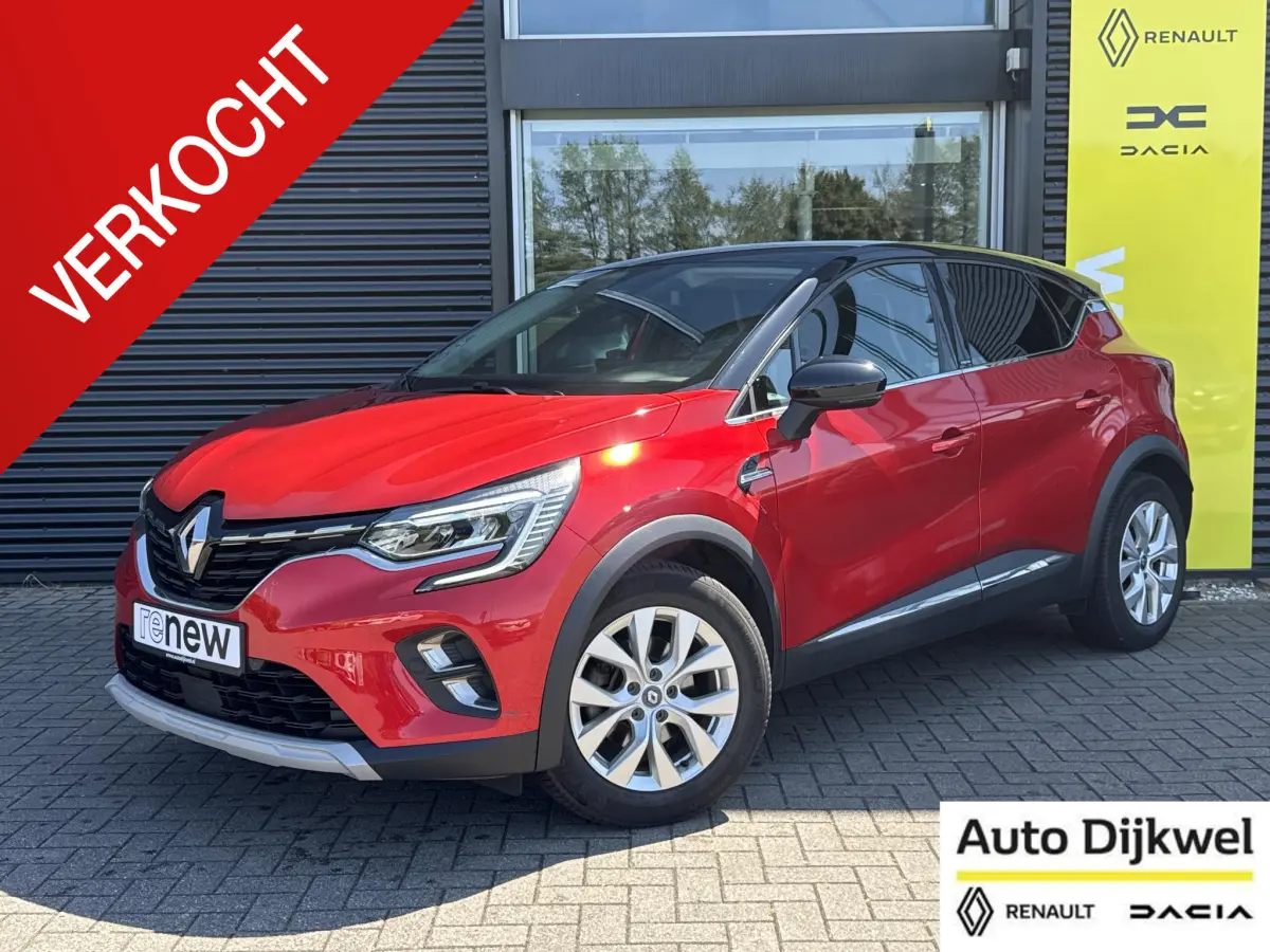 Captur 1.6 E-Tech Plug-in Hybrid 160 Intens Camera, P-sensoren voor, Navigatie, Apple/Android Auto