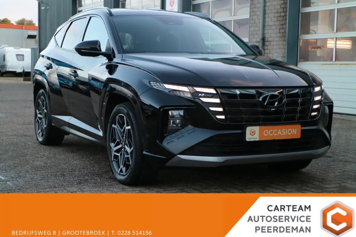 TUCSON Hybrid 1.6 T-GDI PHEV N Line 4WD | SOH 97% | Camera | Carplay | Goed Onderhouden! |