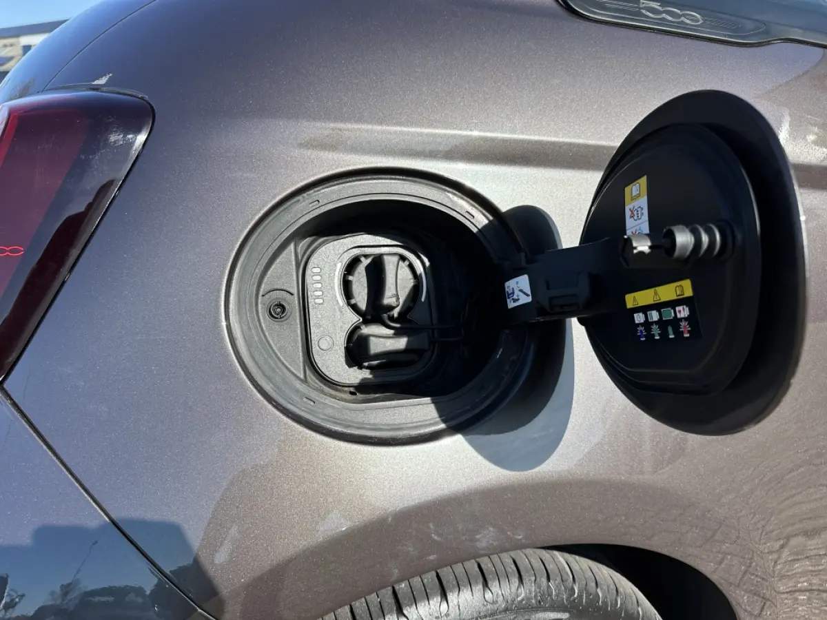 500 Electrisch SOH 92% Icon 42 kWh | CarPlay | Cruise | Airco | Winterpak. | PDC