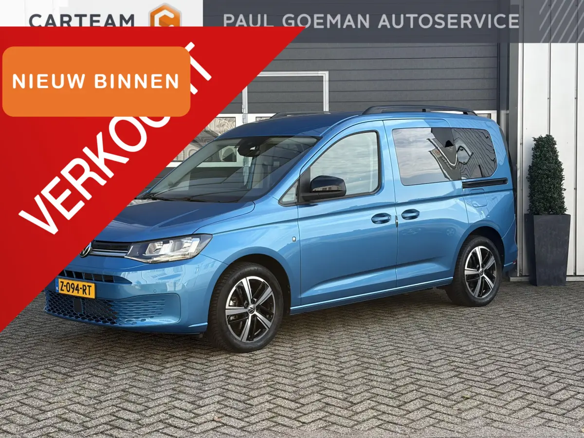 Caddy 1.5 TSI 5p | Stoelverwarming | Parkeer sensoren | Rolstoel takel |