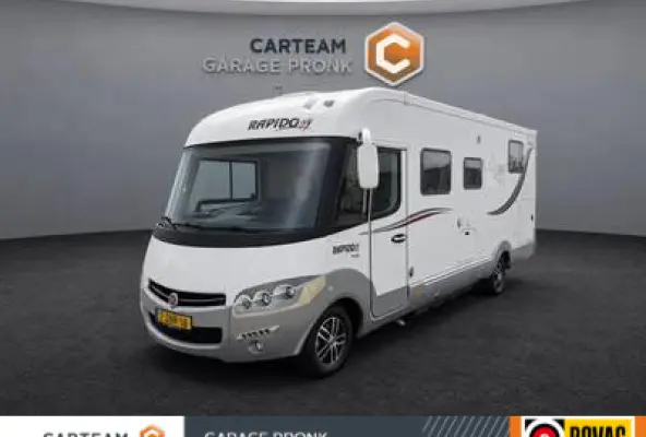 Ducato Rapido 9090 DF 2.3 35 design AL-KO chassis dubbele bodum