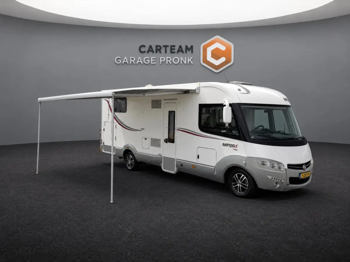 Ducato Rapido 9090 DF 2.3 35 design AL-KO chassis dubbele bodum