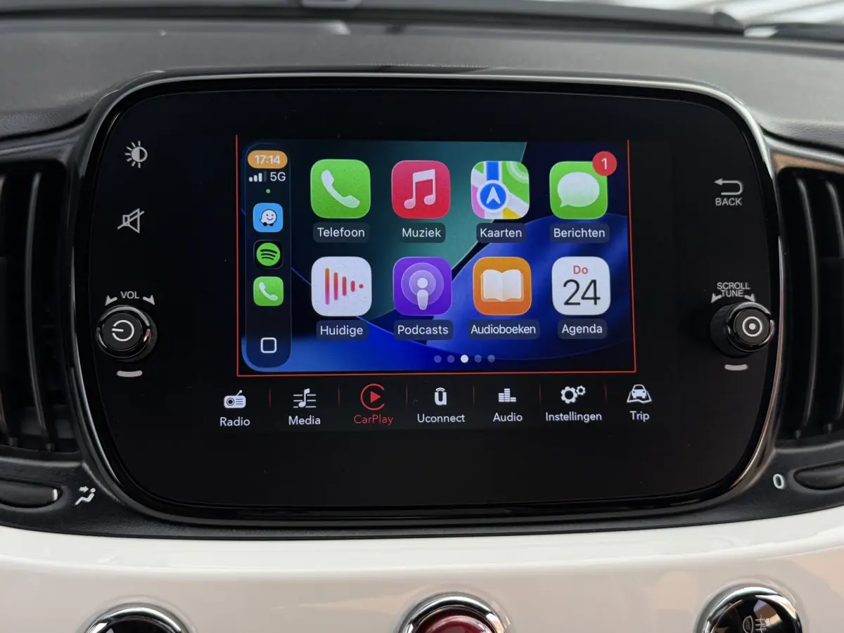 500C 1.0 Hybrid I Cabriolet I Carplay I NL Auto