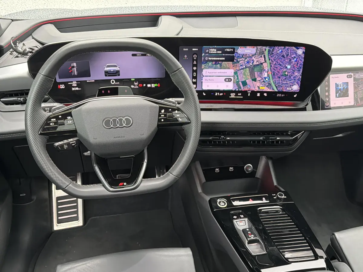 Q6 e-tron S edition performance 100 kWh |pano|tr.haak|B&O|OLED|bijrijdersdisplay|ACC|21"|keyless|privacy