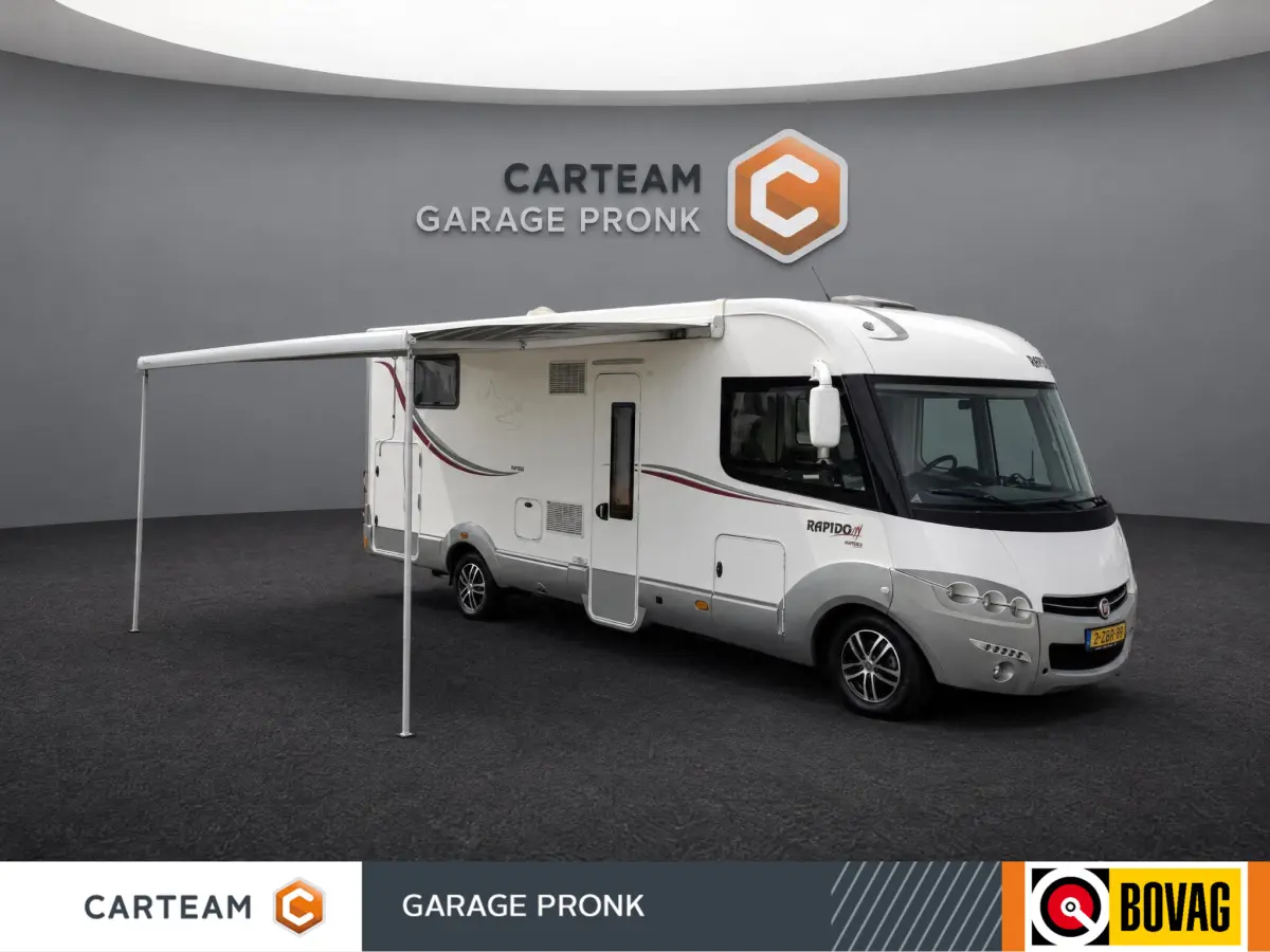 Ducato Rapido 9090 DF 2.3 35 design AL-KO chassis dubbele bodum