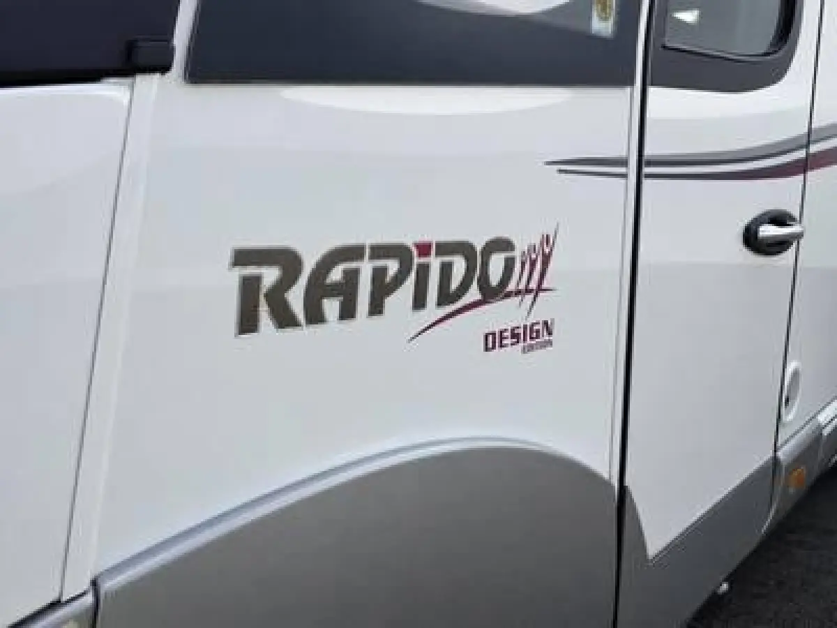 Ducato Rapido 9090 DF 2.3 35 design AL-KO chassis dubbele bodum